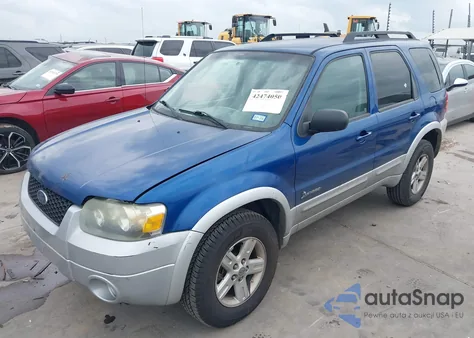2007 Ford Escape Hybrid из США, поврежденный, VIN 1FMCU49H97KC09314